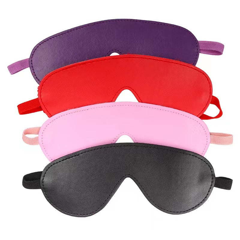 Sexy Faux Leather Eye Mask Blindfold