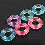 Silicone soft O cock ring