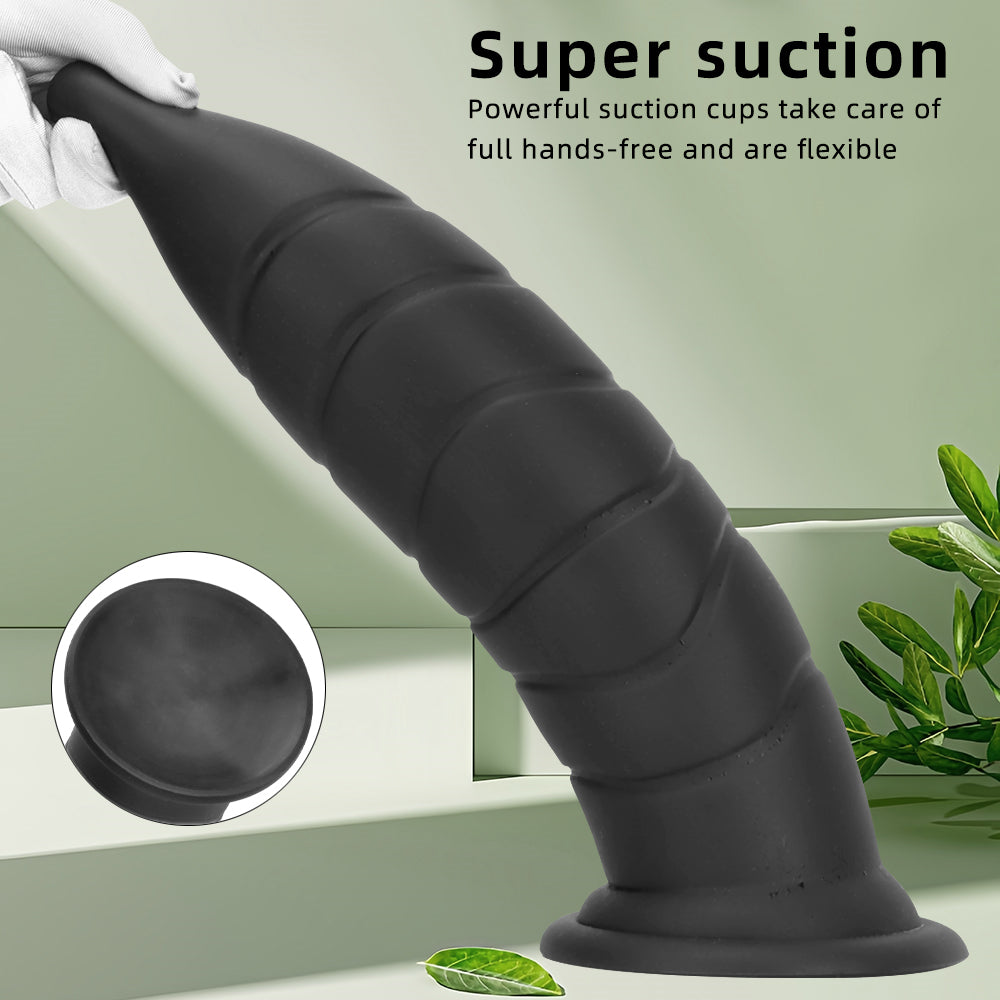 Silicone Anal Plug with Suction Cup
