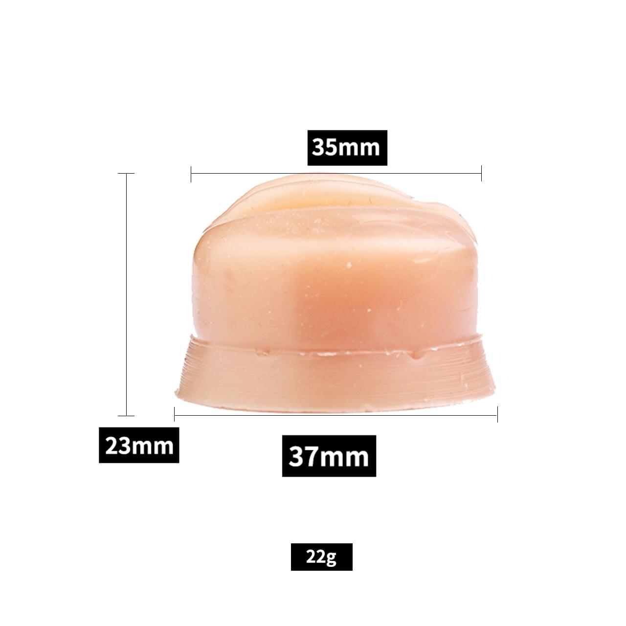 Fake Silicone Stainless Steel Chastity Cage