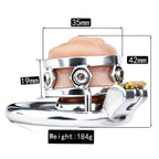 Fake Silicone Stainless Steel Chastity Cage