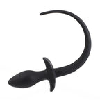 Dog Tail Silicone Butt Plug -Double Color