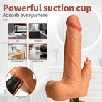 Thrusting &Rotation Licking Rabbit Vibrator