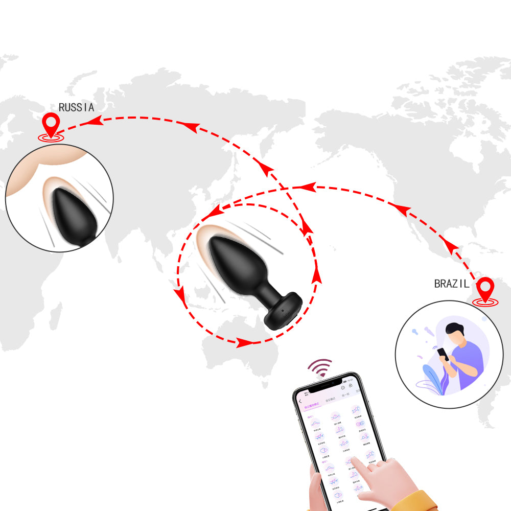 APP Smart Wireless Butt Plug