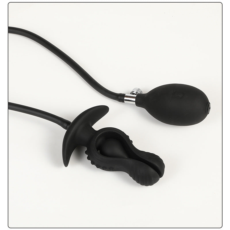 Flower Bud Inflatable Anal Plug