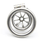 The Pen Deluxe Stainless Steel Locking Chastity Cage