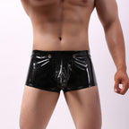 New Faux Leather Easy Takedown Boxer Briefs