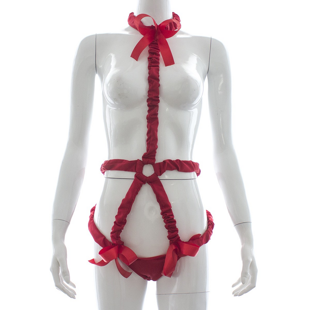 Kinky Open Cup Bondage Lingerie