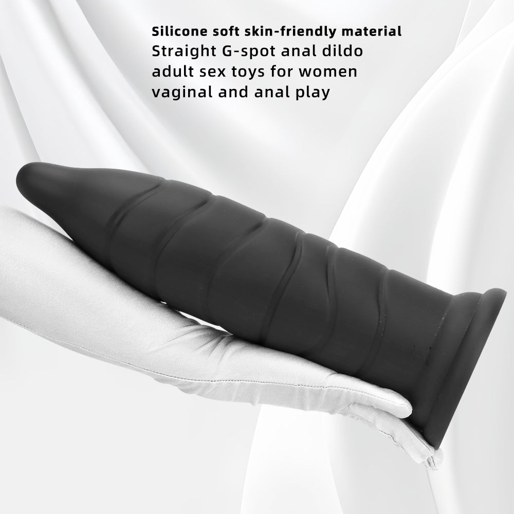 Silicone Anal Plug with Suction Cup