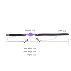 Silicone Ball Gag With Nipple Clamps