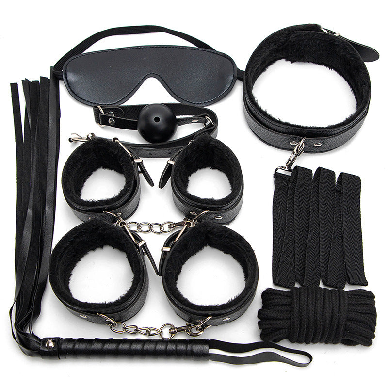 Plush SM Bondage Kit -7 Pcs