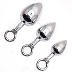 Pull Ring Metal Butt Plug