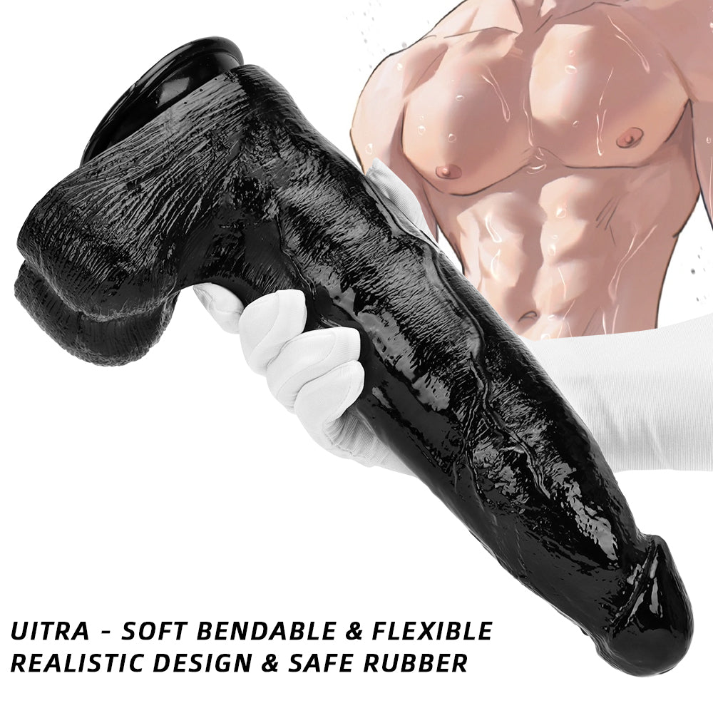 Blood Vessel Large Silicone Dildo