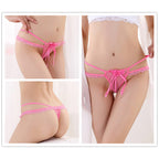 Multi-color Ball-flower Mesh thong T-back G-string Panties Underwear