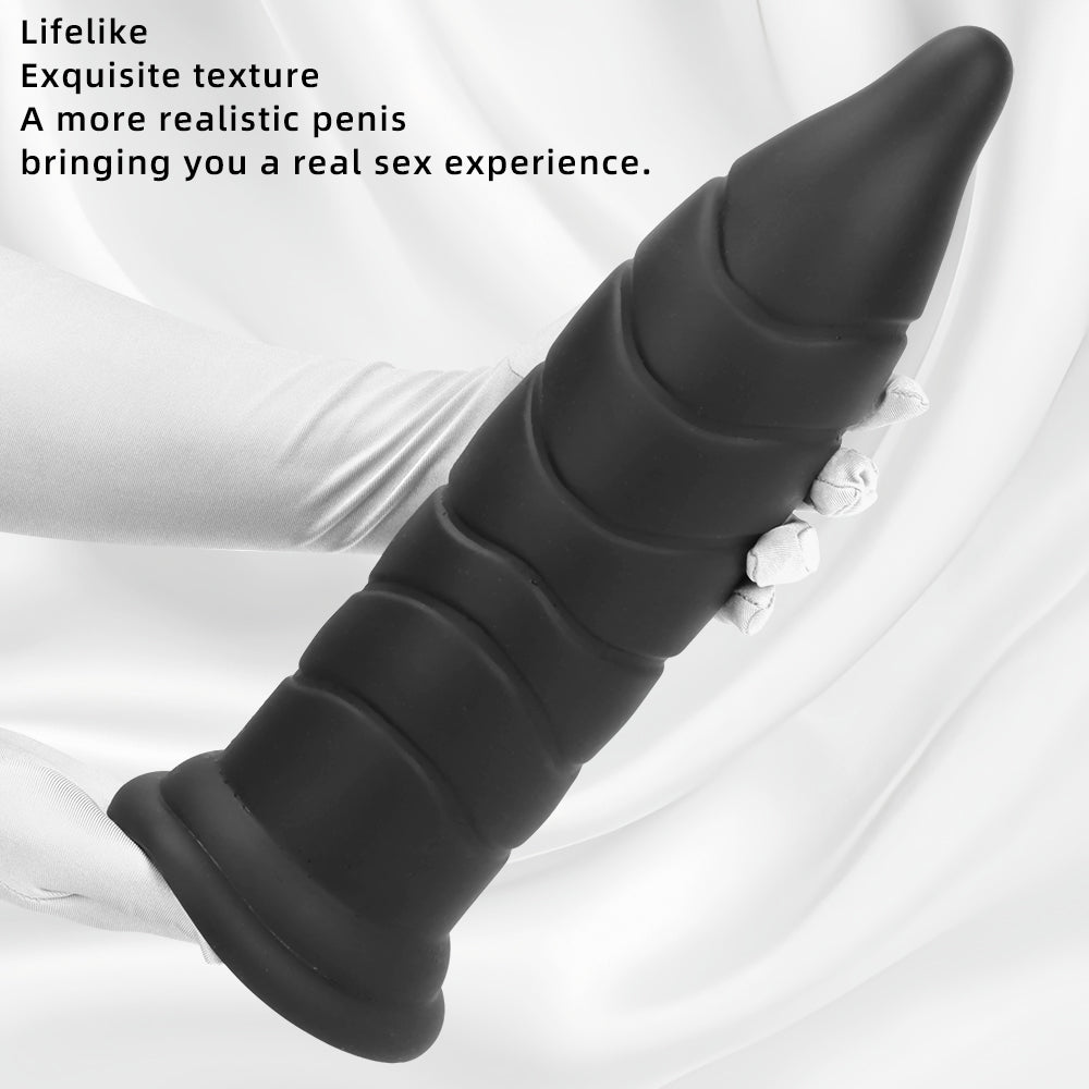 Silicone Anal Plug with Suction Cup