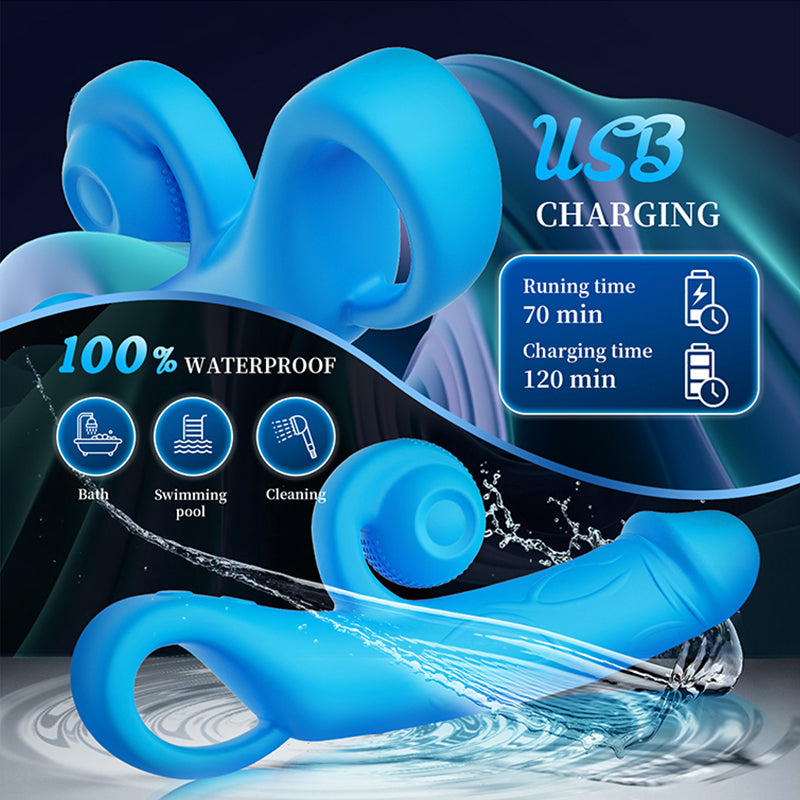 Snail Clit Stimulator &amp; G-spot Vibrator