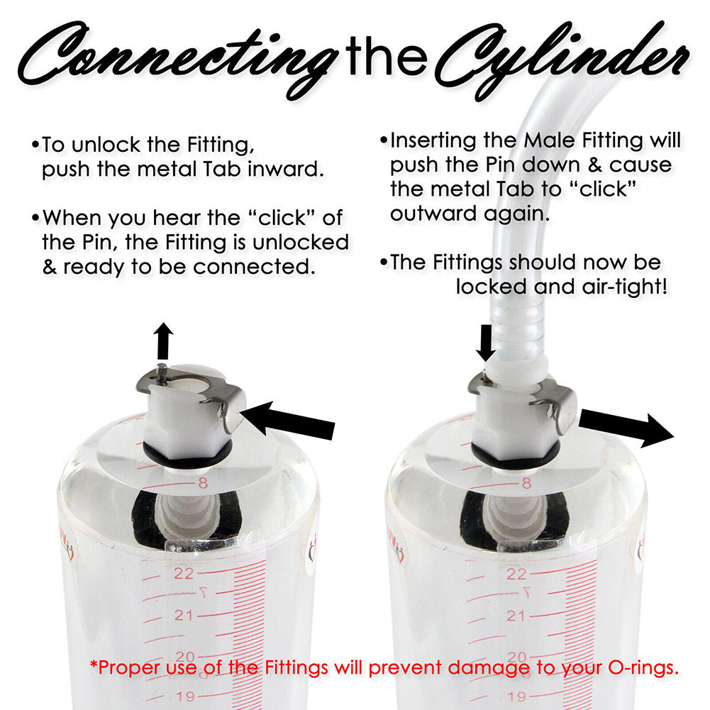 Cylinder For Vacuum Masturbation