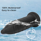 Silicone Anal Plug with Suction Cup