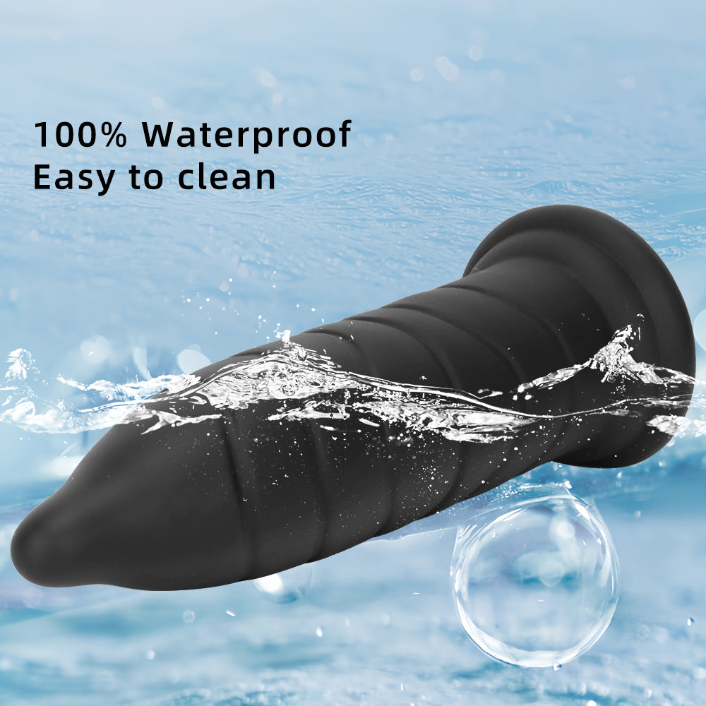 Silicone Anal Plug with Suction Cup