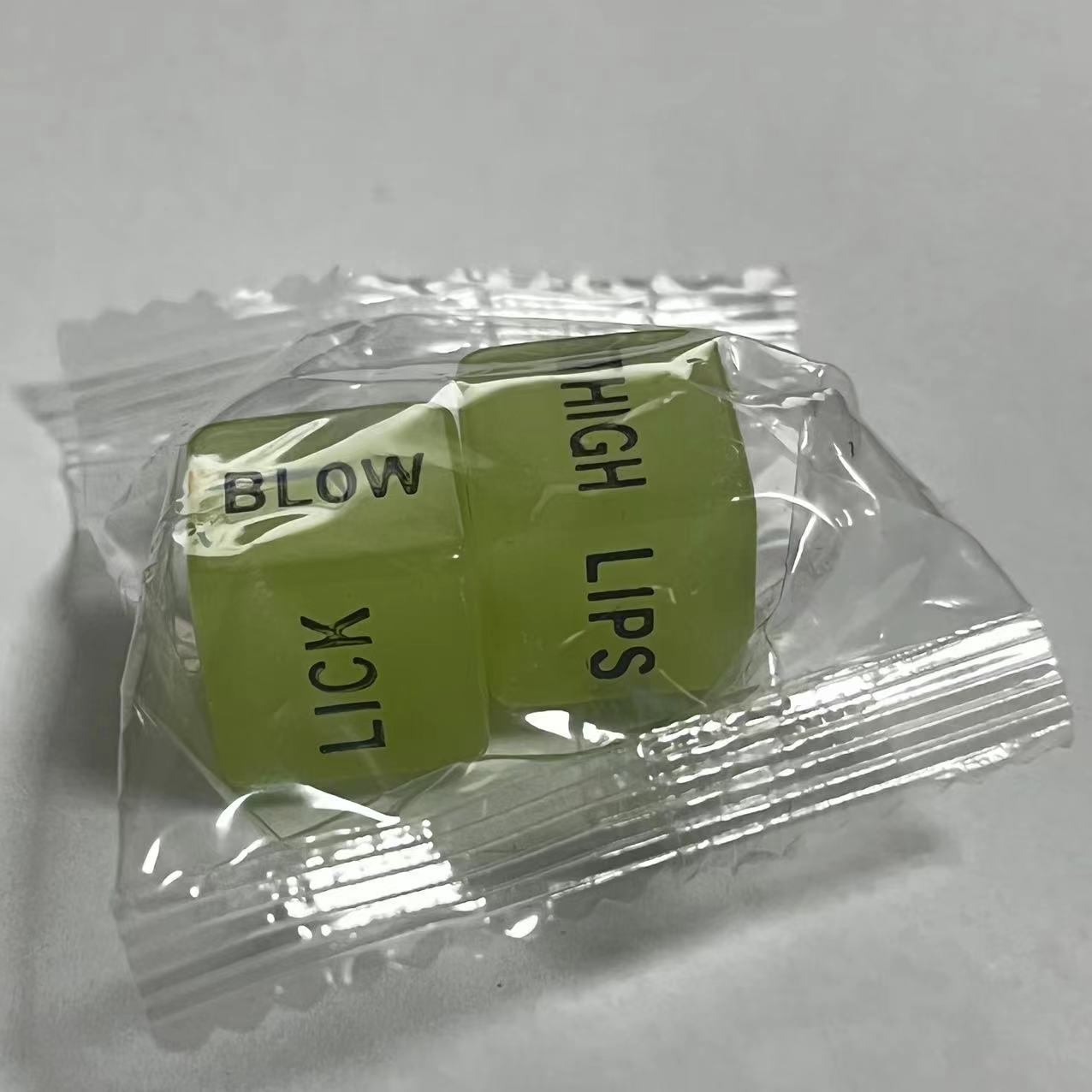 Glow in Dark Love Dice