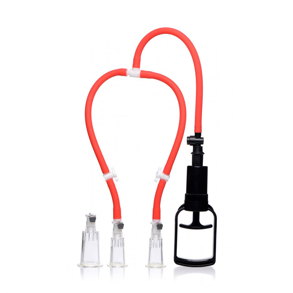 Three Cup Nipple Enhancement Pump