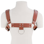 Leather Upper Male Body Harness