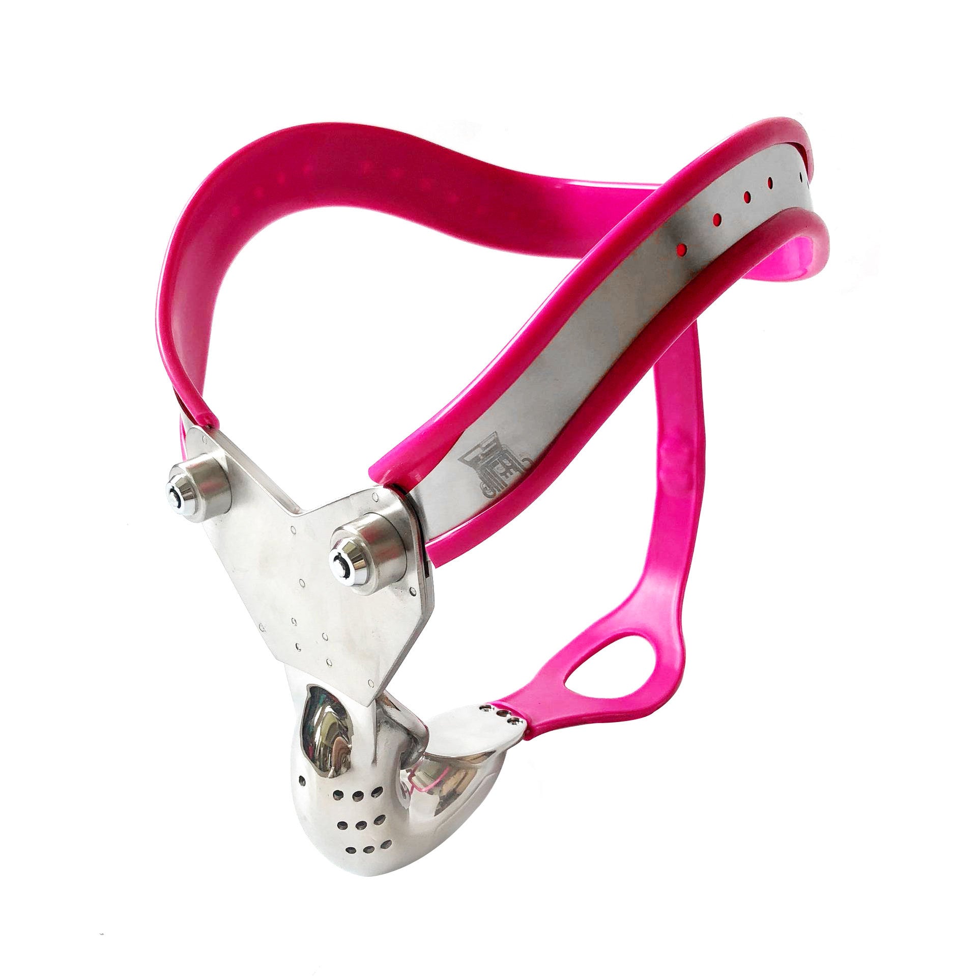 EMCC Bent Cage Male Chastity Belt