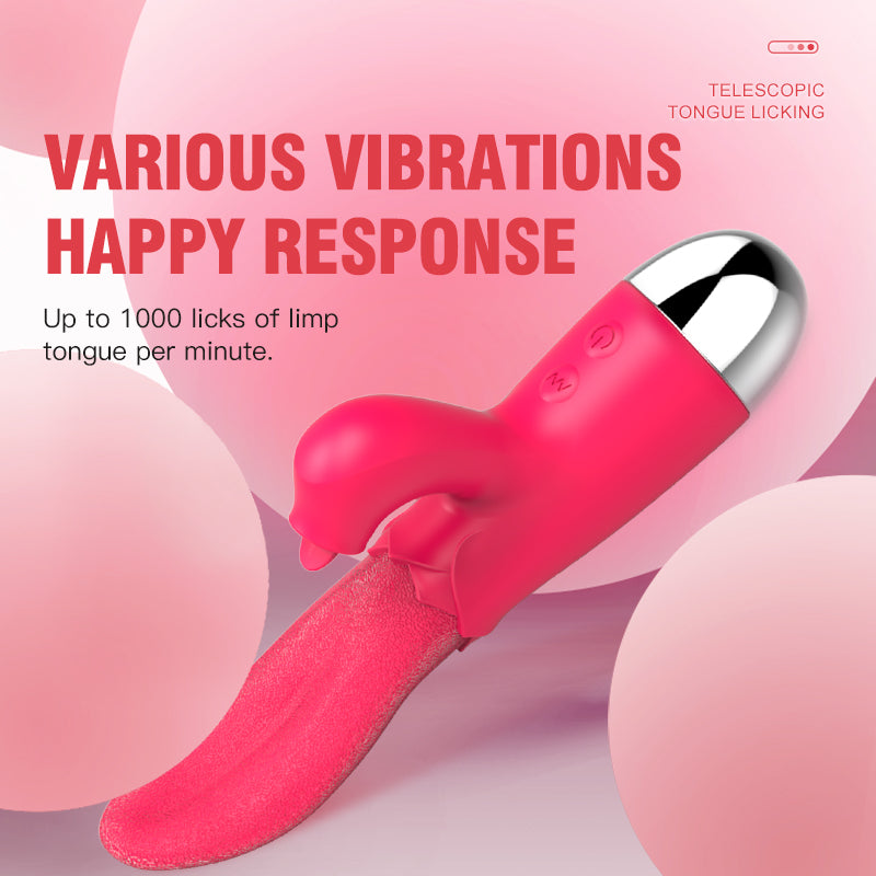 Clitoral Licking Tongue Vibrator