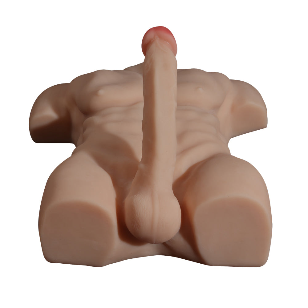 Half Body Man Torso With 7"Dildo