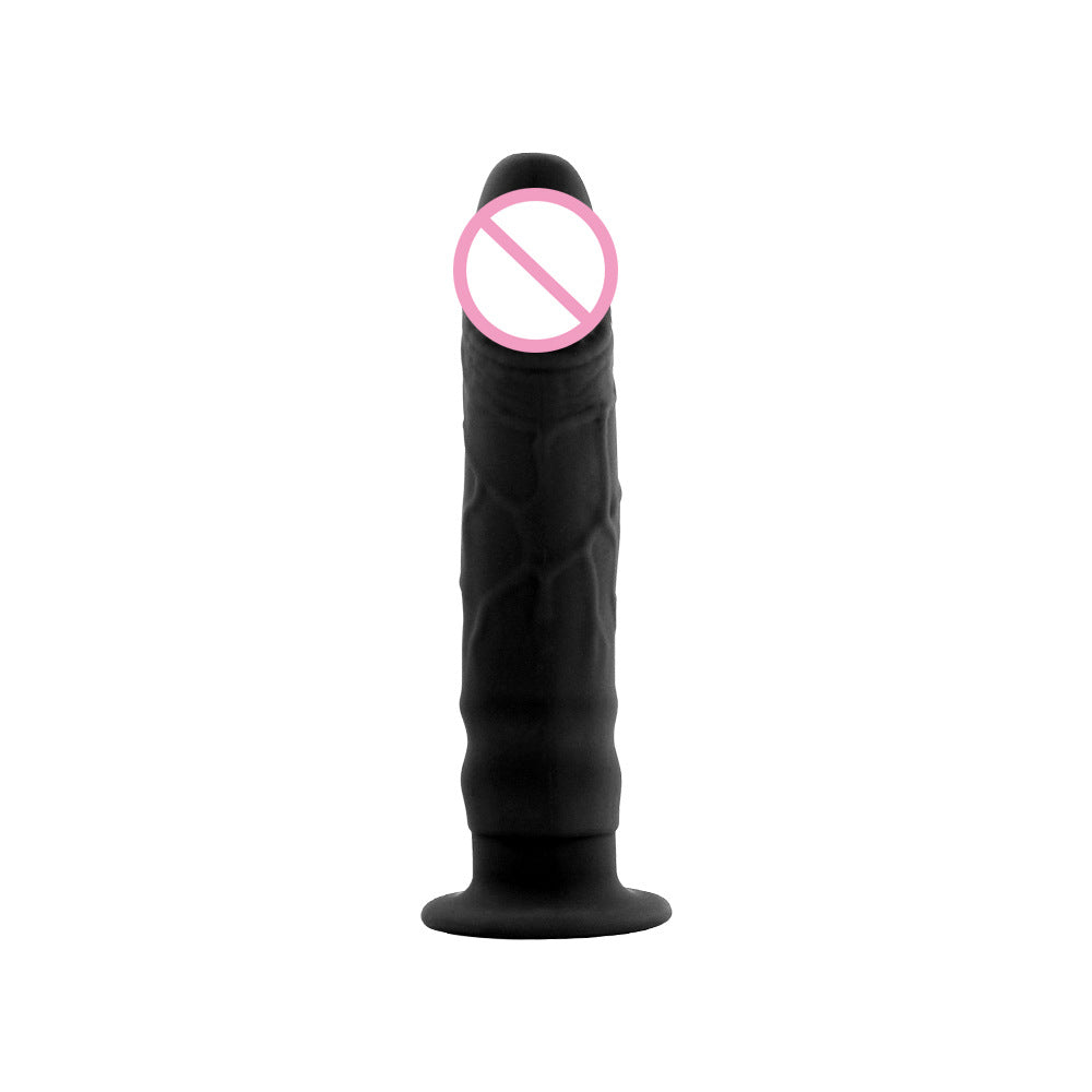 Suction cup silicone simulation penis