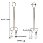 Nipple Tit Clamps with Heart