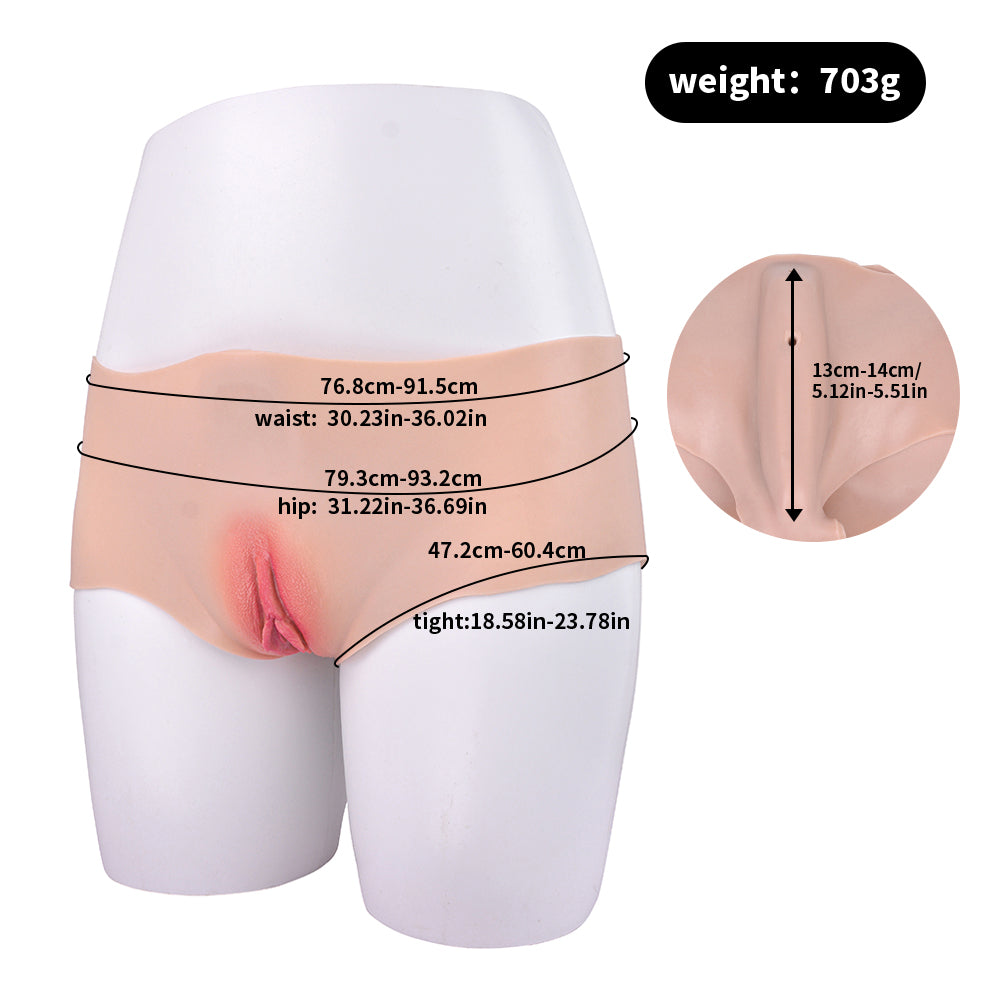 Crossdresser Realistic Silicone Vagina-A
