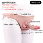 Strap-On Realistic Dildo Sleeve Panties