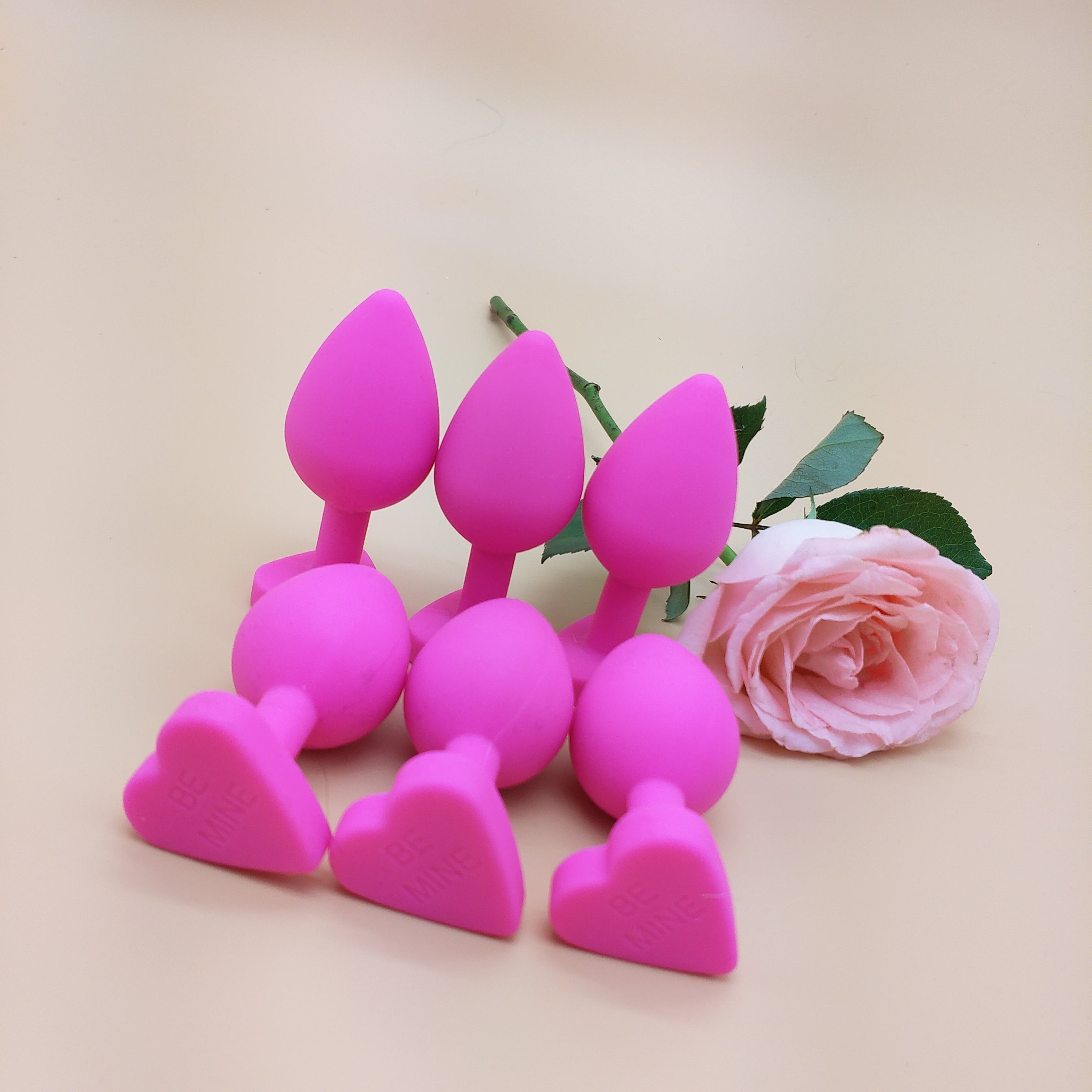 Heart Silicone Anal Plug