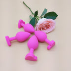 Heart Silicone Anal Plug