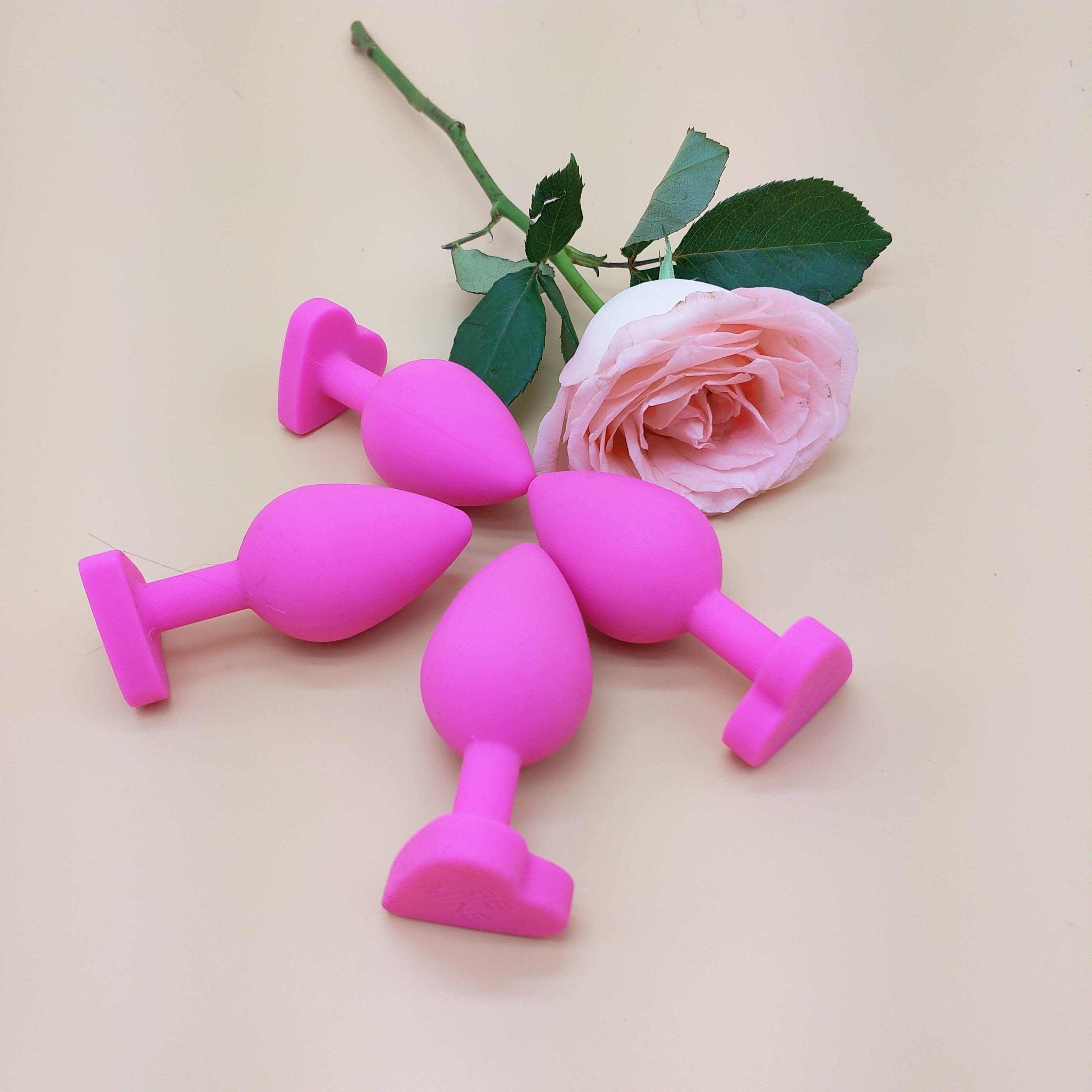 Heart Silicone Anal Plug