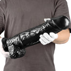 Big Black Dildo With Realistic Veins