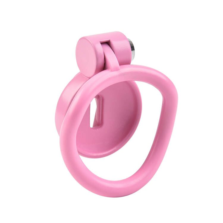 Button Lock Pussy Sissy Chastity Cage