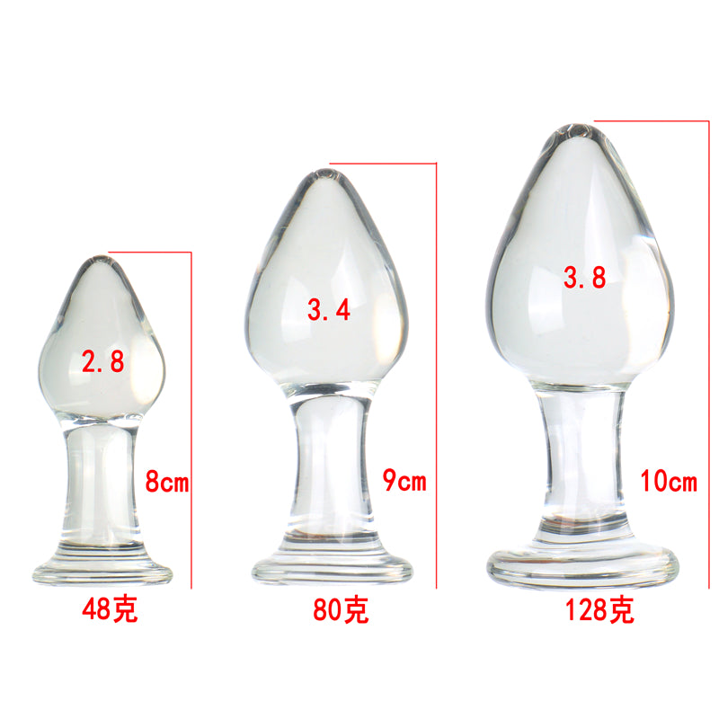 Diamond Glass Butt Plug