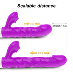 Thrusting Sucking Rabbit Vibrator