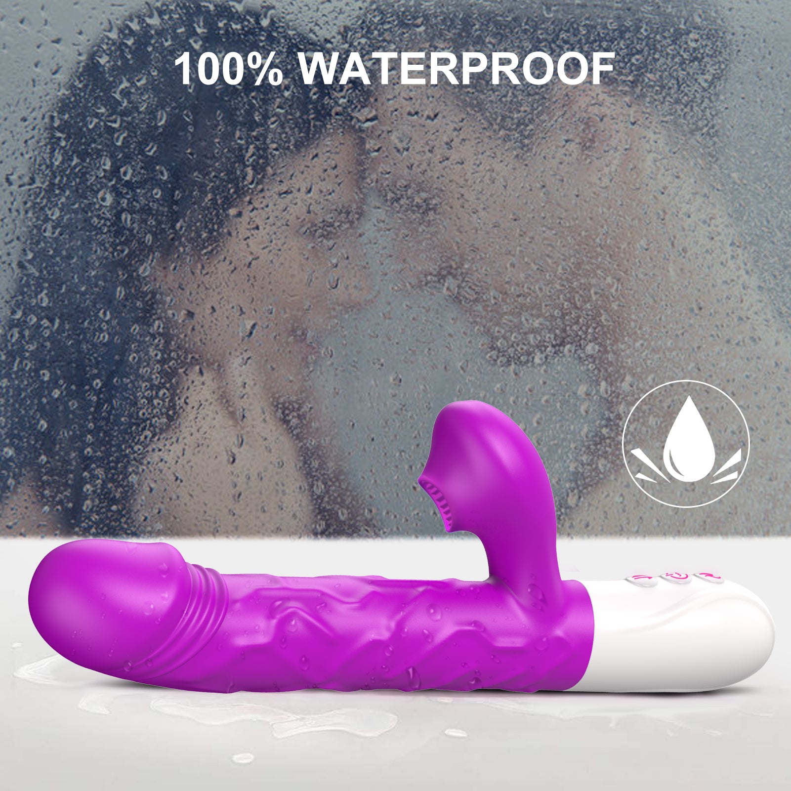 Thrusting Sucking Rabbit Vibrator