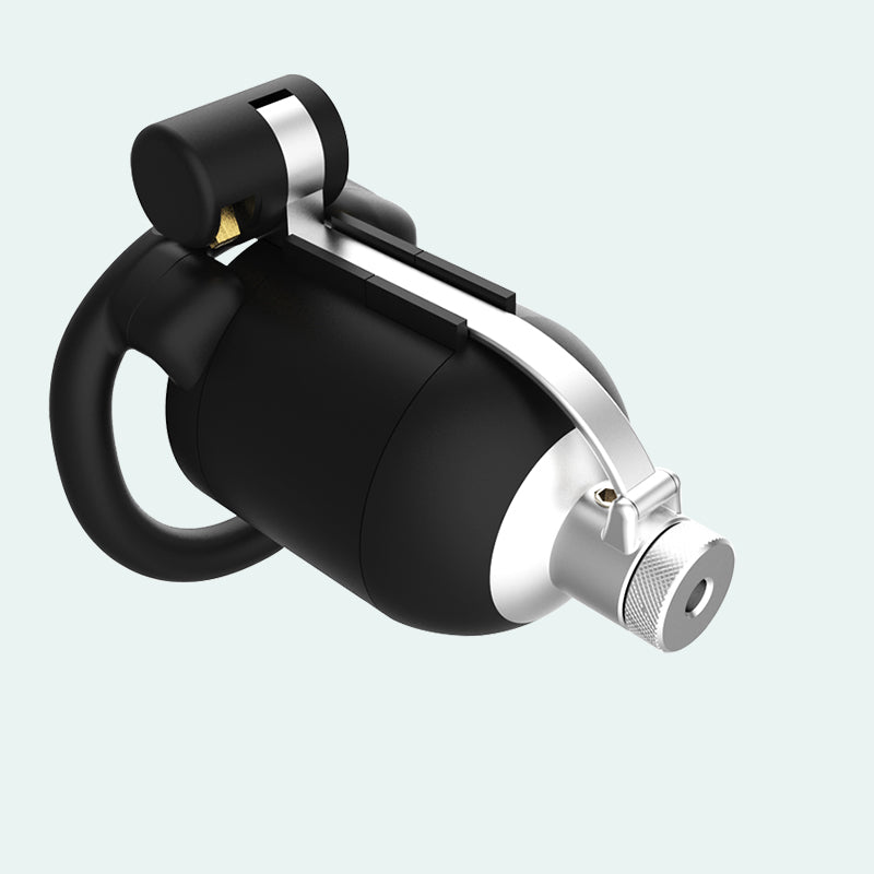 Wolf Tooth Chastity Cage With Penis Plug