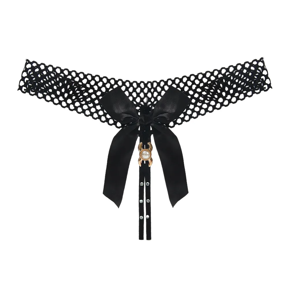 Women Sexy Bow Thongs