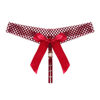 Women Sexy Bow Thongs