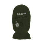 Unisex Fashion Letter Embroidered Three Hole Hat Knit Pullover Hat