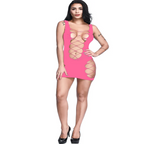 Women Fashion Sexy Jacquard Hollow Mesh Sleeveless Sling Lingerie