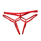Women Sexy Solid Color Low Waist Thong