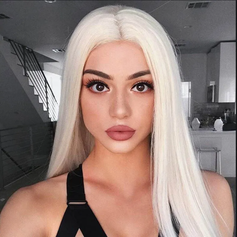 Womens Long Straight Synthetic Wigs