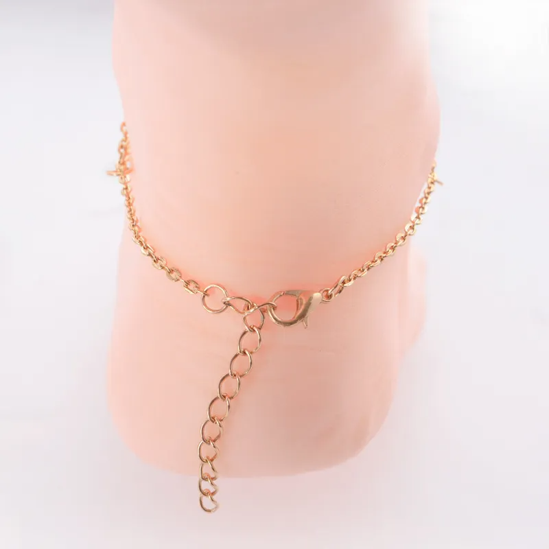 Imitation Diamond Chain Alloy Anklet