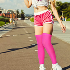 Women Fashion Sexy Solid Color High Knee Socks